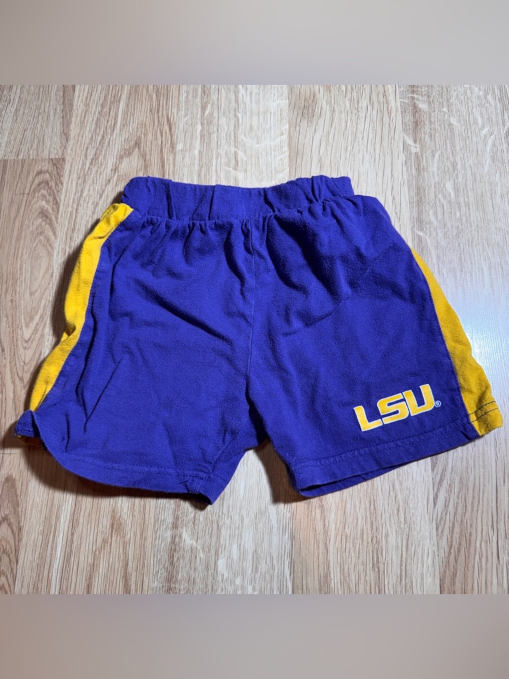 LSU Purple and Gold Athletic Shorts